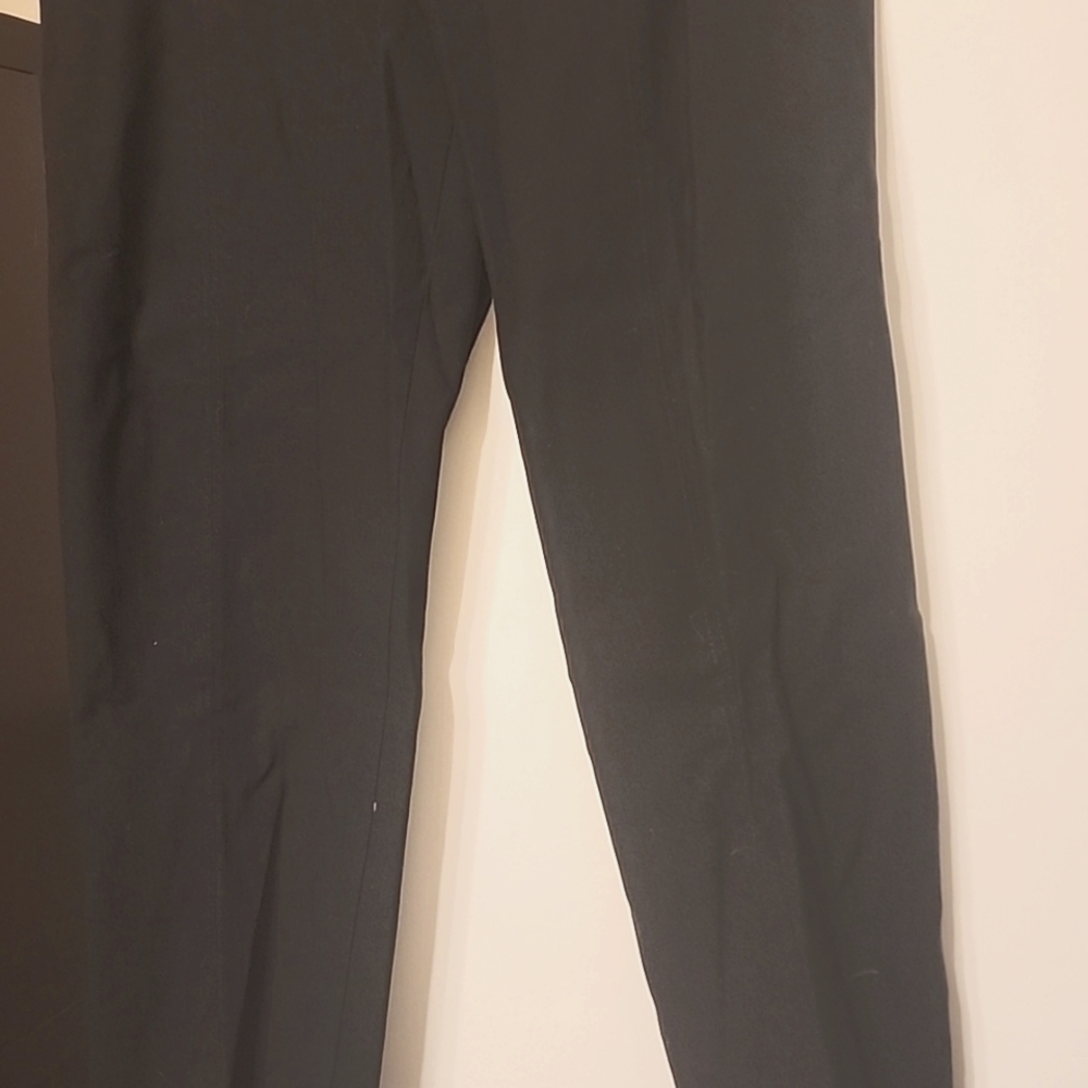 1 Pair 👖MESMERIZE MARIEL Slim Stretch Knit Ankle Slit 👖 Pants - Size 14 - Picture 4 of 5